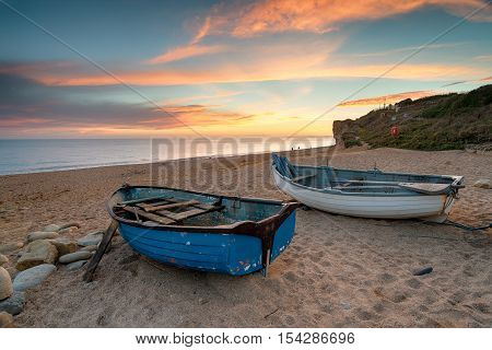 Boats On The Beach