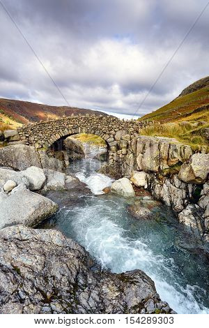 Stockley Bridge In The Lake District