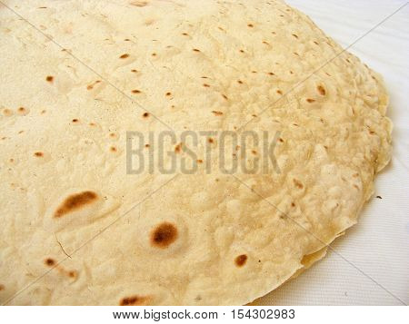 Made from natural wheat flour bread dough of turkey