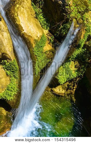 Waterfall In Sapadere Canyon