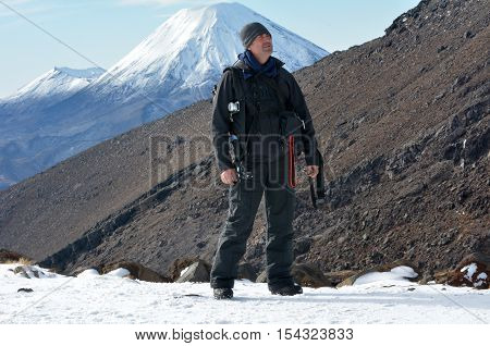 Travel Photographer Hike The Tongariro Crossing