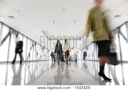 Folla in movimento