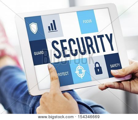 Data Protection Security Privacy Concept