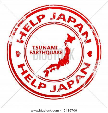 Help japan stempel