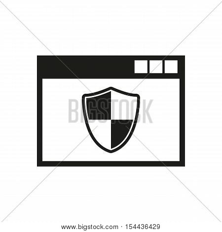 Antivirus icon. Antivirus vector design. Firewall symbol. Antivirus icon web. Antivirus icon graphic. Antivirus icon JPG. AI. app. logo. object. flat. image. sign. eps. art. picture - stock vector