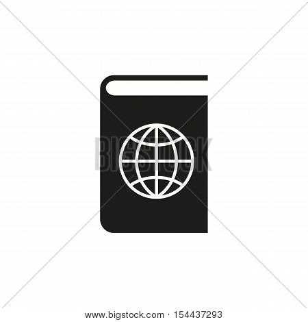 Atlas and globe icon. vector design. Geography symbol. web. graphic. JPG. AI. app. logo. object. flat. image. sign. eps. art. picture - stock vector