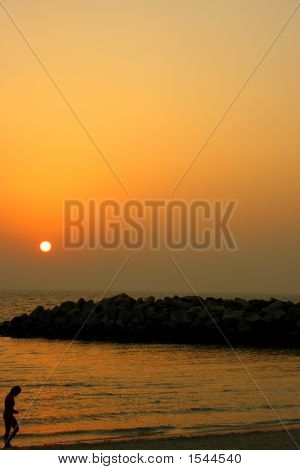 Gå på stranden
