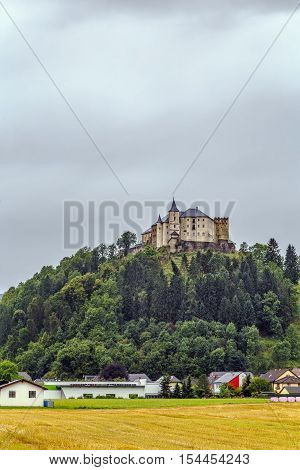Schloss Strassburg is a castle on the hill in Strassburg Carinthia Austria