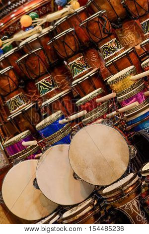 The Image Of Ethnic Turkish Drum Darbuka