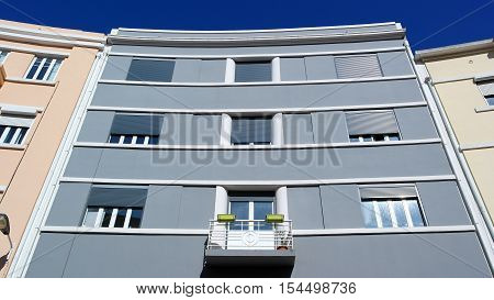 Detail Of A Building, Lisbon, Portugal