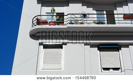 Detail Of A Building, Lisbon, Portugal