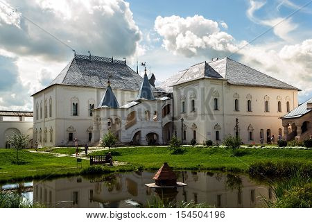 Golden Ring of Russia. Red chambers in the Kremlin of Rostov Veliky