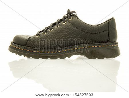 Winneconne WI - 2 November 2016: Dr. Martens shoe on an isolated background.