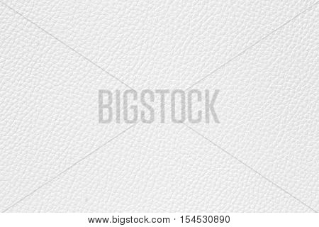 Close up of white leather texture background
