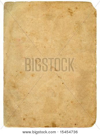 Antigo cartão postal. Desvantagem.