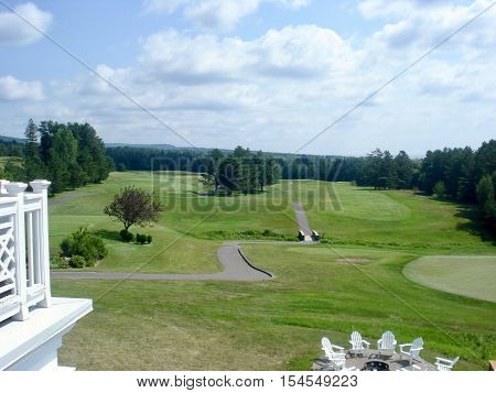 Country Club Golf Course on a summer day