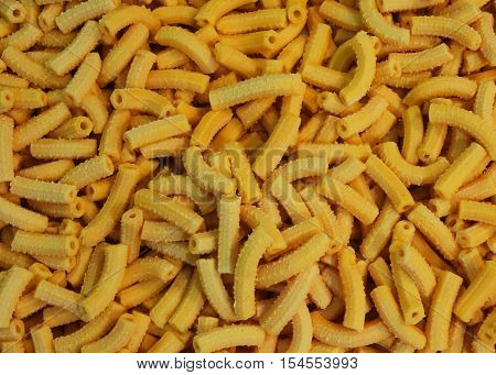 Homemade Macaroni Made With Fresh Eggs