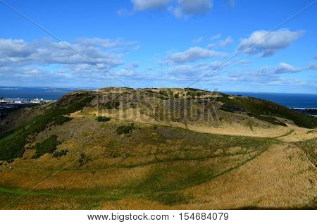 An absolutely gorgeous look at Arthur's Seat in Edinburgh Scotland.
