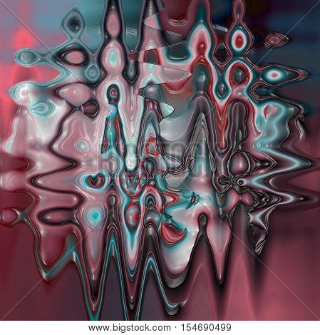 Abstract coloring background of the dark gradient with visual lighting,poolar coordinates,wave and plastic wrap effects,good for your project design