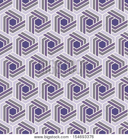 Vector seamless pattern. Modern geometric texture. Repeating abstract background.