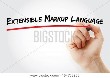 Hand Writing Extensible Markup Language