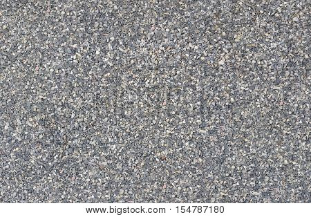 White and grey gravel stones texture background