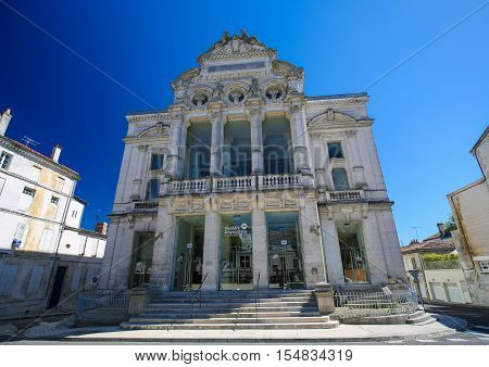 Theater Of Angouleme, France.