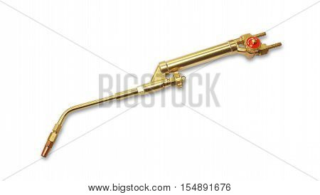 The welding tool on the white background