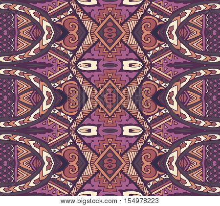 ethnic bohemia fashion abstract floral doodle background