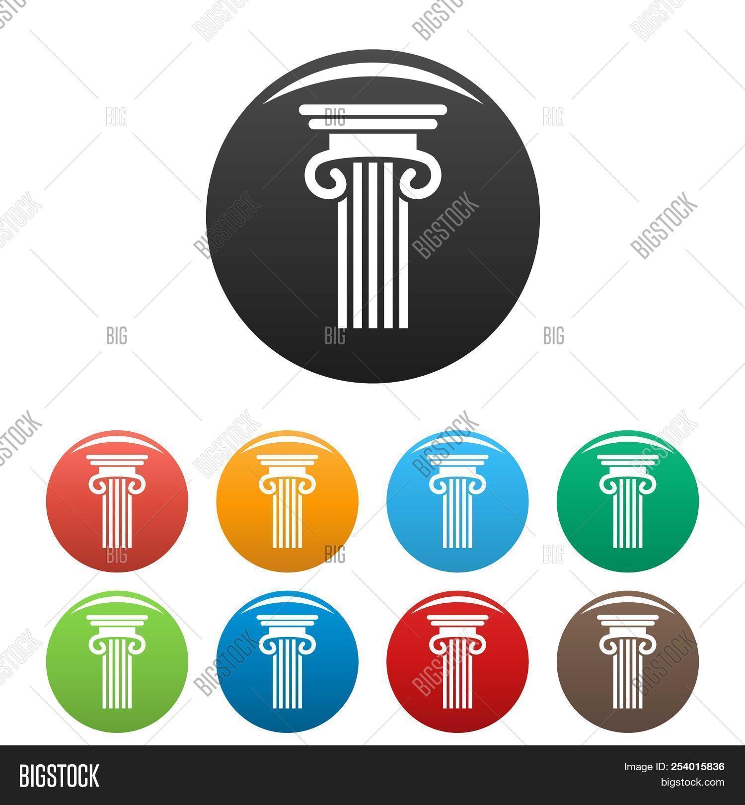Double Columned Column Image & Photo (Free Trial) | Bigstock