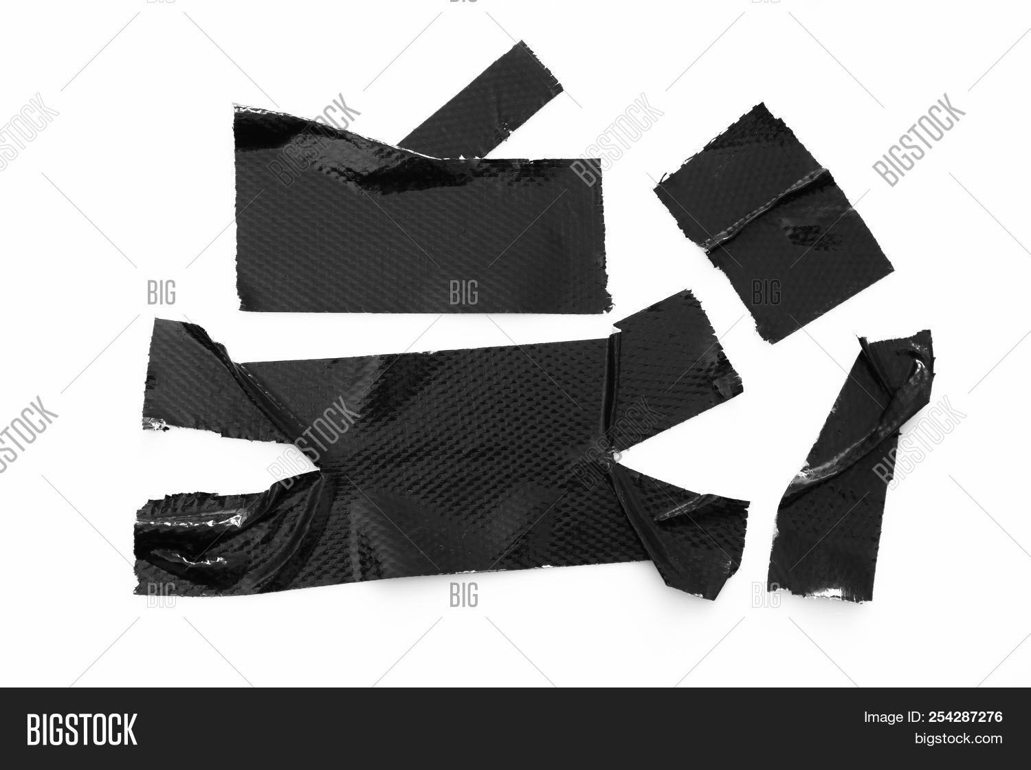 Set Black Tapes On Image & Photo (Free Trial) | Bigstock