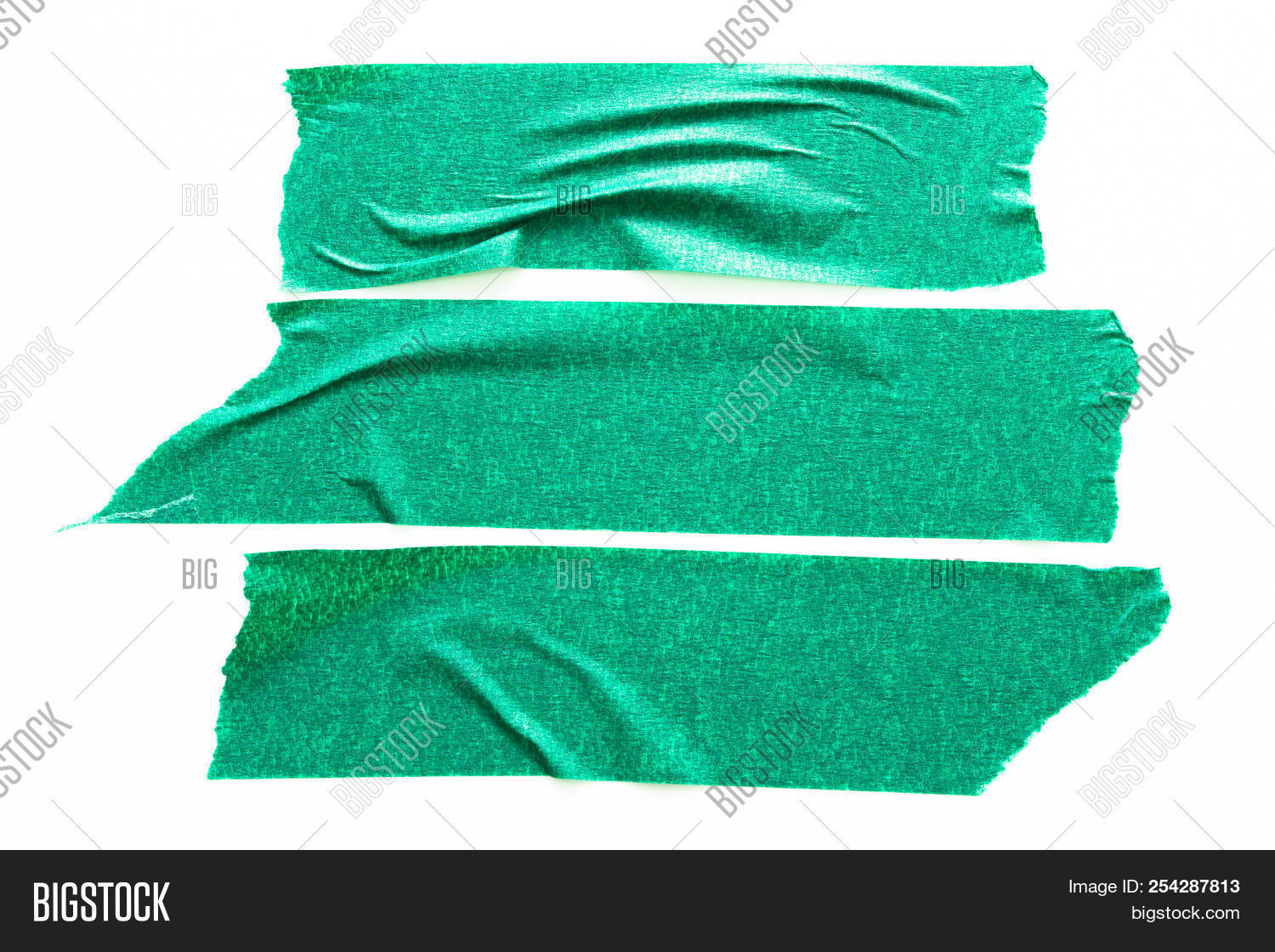 Set Green Tapes On Image & Photo (Free Trial) Bigstock