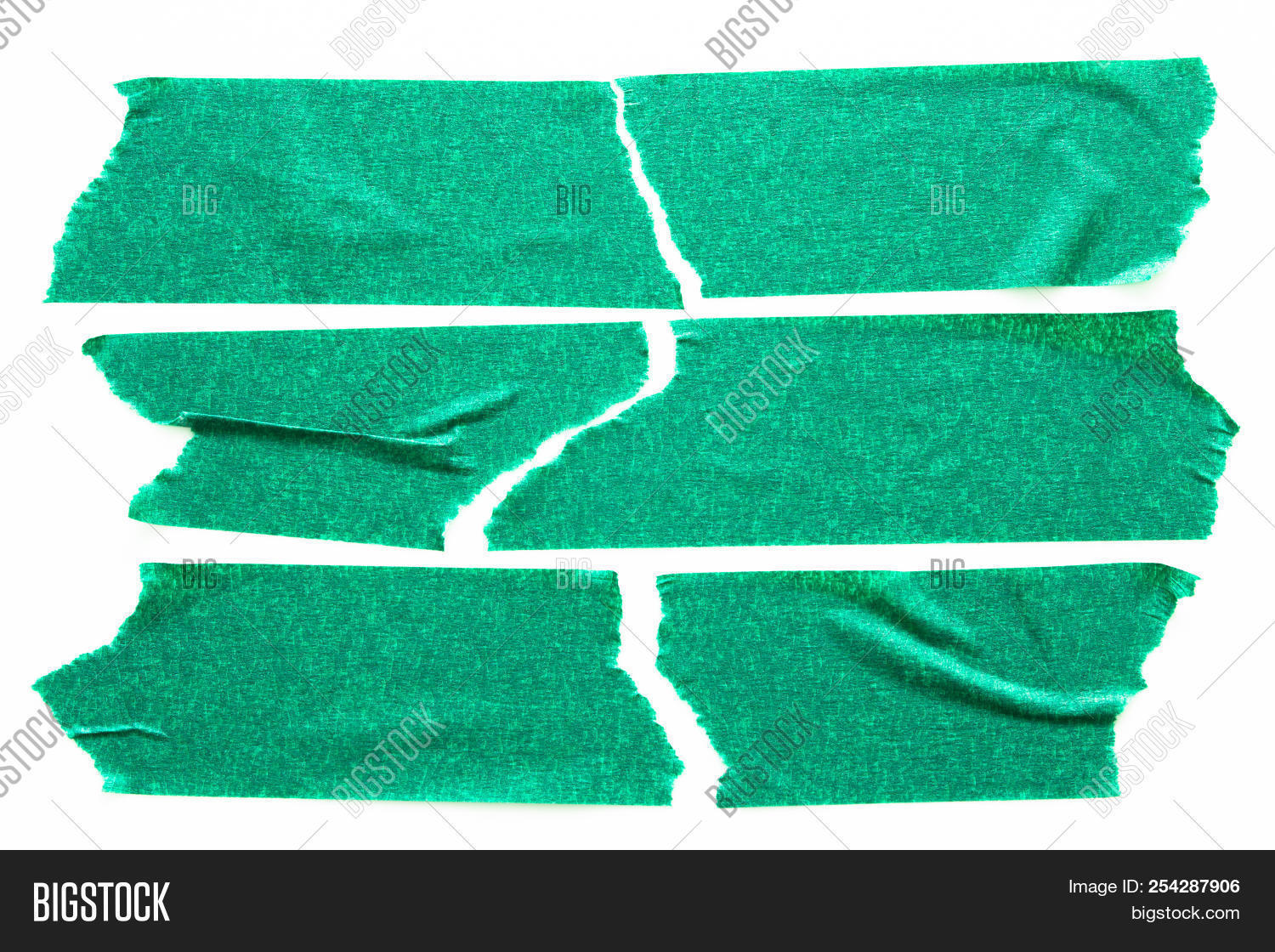 Set Green Tapes On Image & Photo (Free Trial) Bigstock