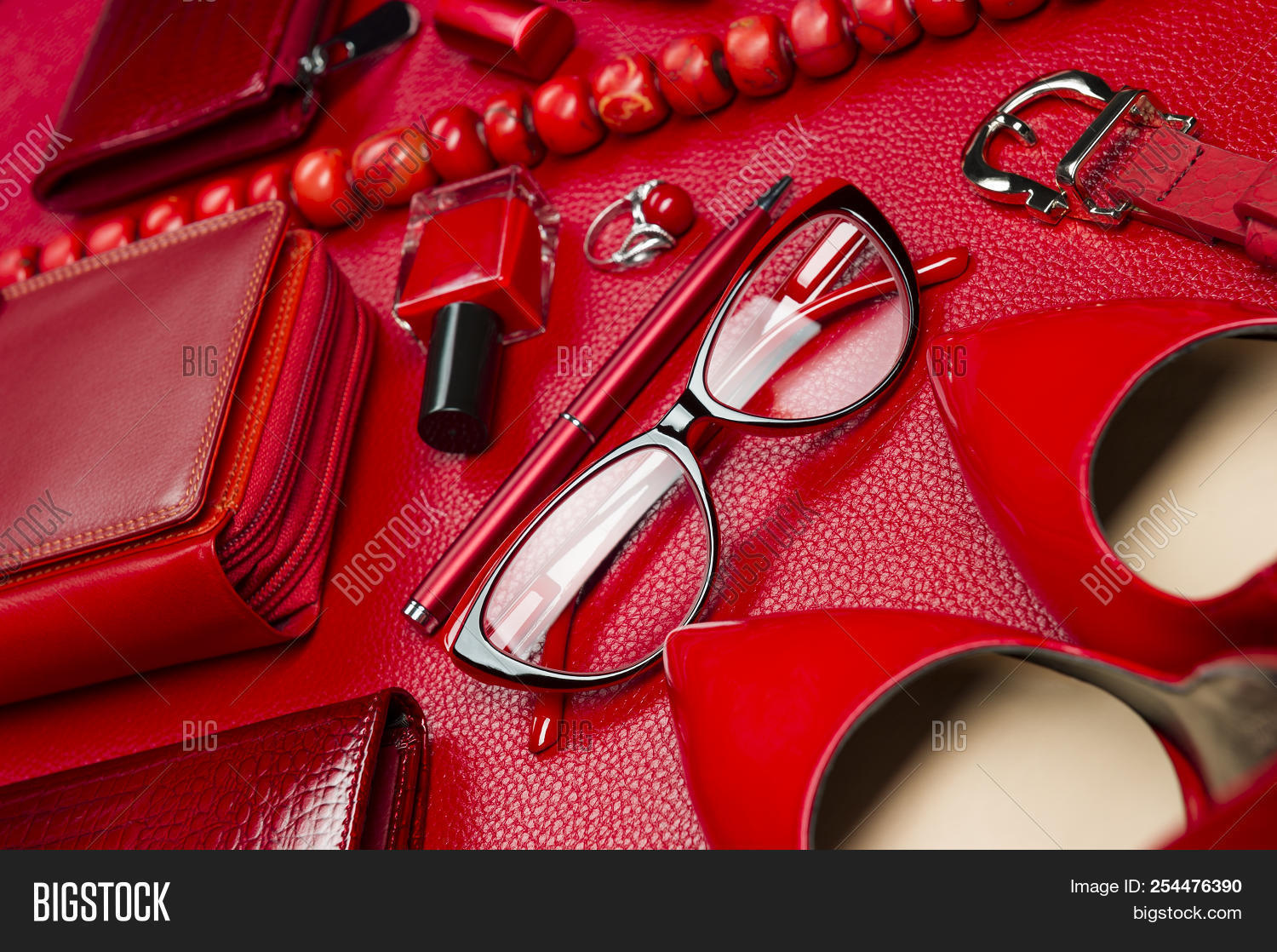 Woman Red Accessories Image & Photo (Free Trial) Bigstock