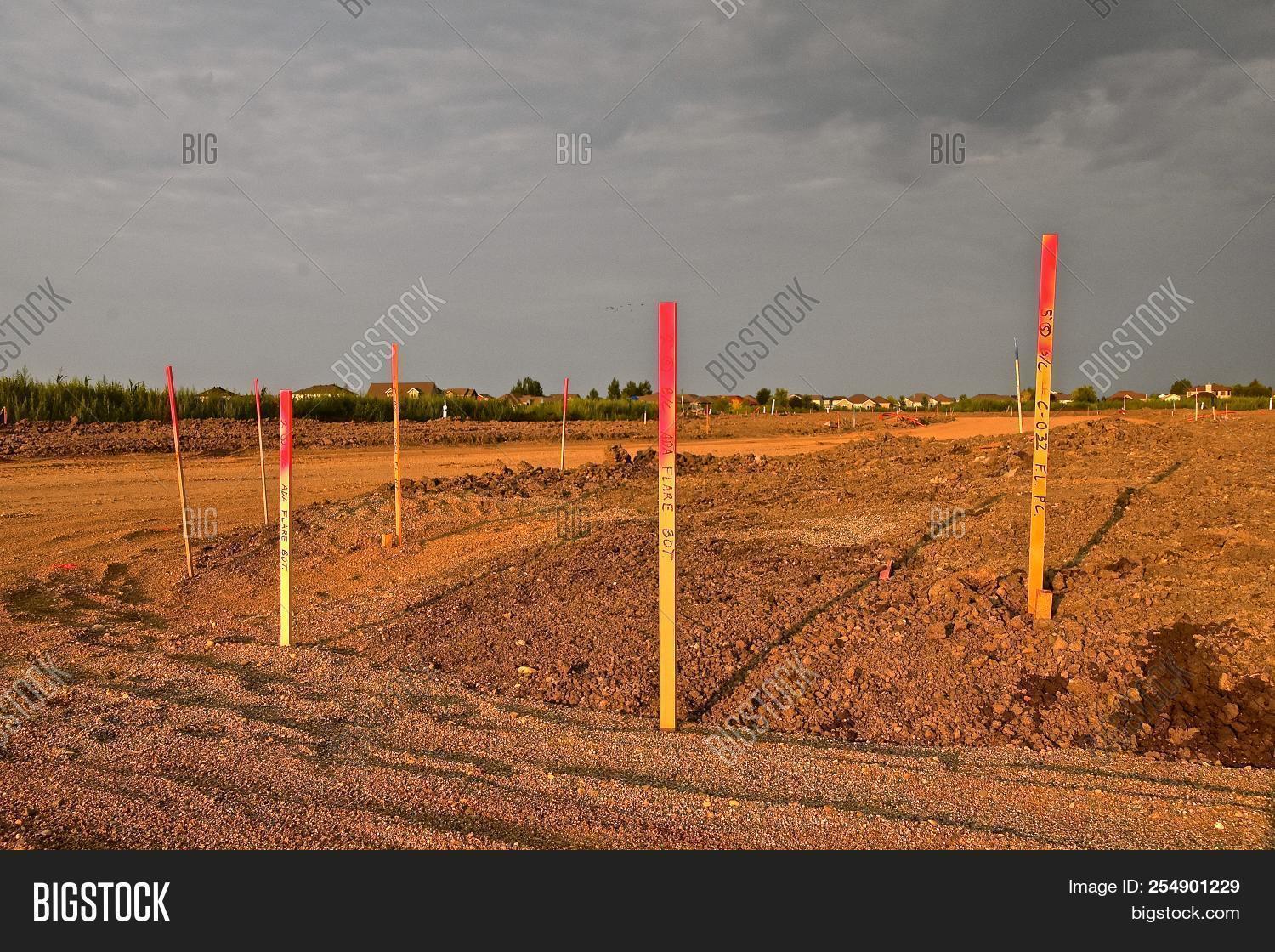 Surveying Markers Image & Photo (Free Trial) Bigstock