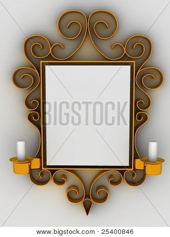 Quadro abstrato, ornamento