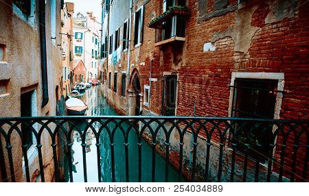 Venice Italy Canal Water Cityscape Adriatic Island