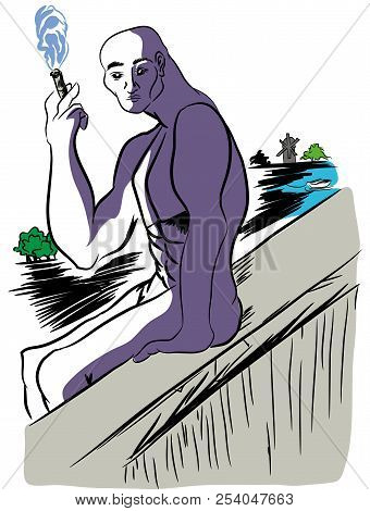 On The Edge Of The Precipice.


Illusttation Of Naked Man Sitting On The Edge Of The Precipice.
Man 