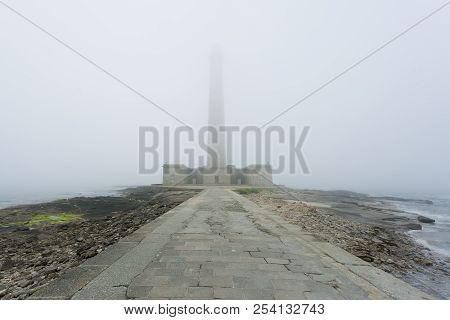View Of The Gatteville Lighthouse, Normandy, France