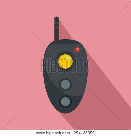 Remote Controller Icon. Flat Illustration Of Remote Controller Icon For Web Design