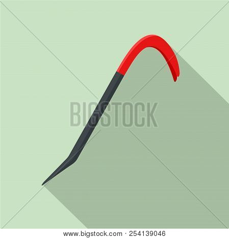 Nail Puller Icon. Flat Illustration Of Nail Puller Icon For Web Design