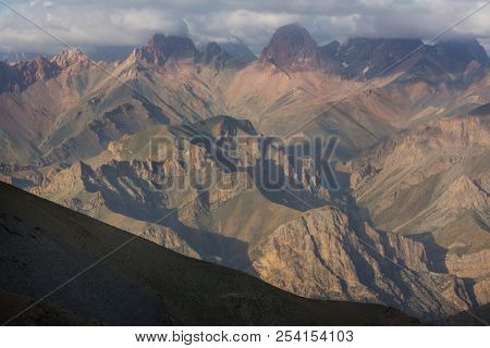 Beautiful landscape of Fann Mountains, Tajikistan