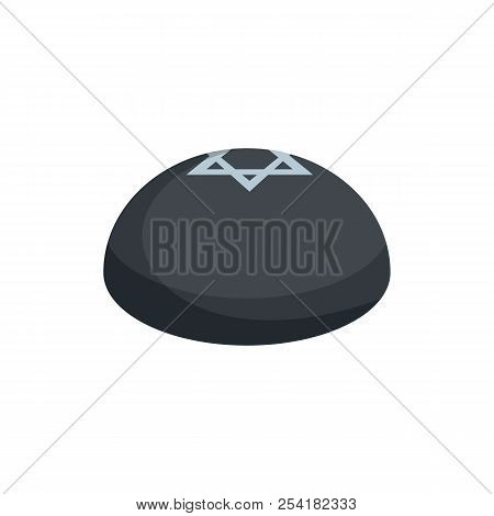 Kipa Hat Icon. Flat Illustration Of Kipa Hat Icon For Web Isolated On White