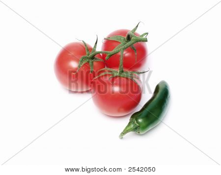 Tomater og Jalapeno