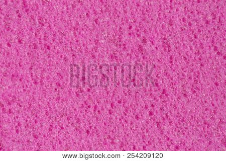 Relief Pink Foam Eva Texture With Contrast Surface.
