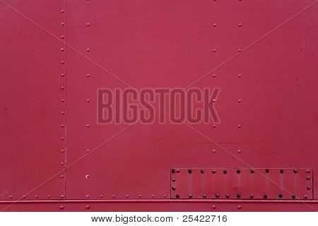 Grunge textura červená Metal