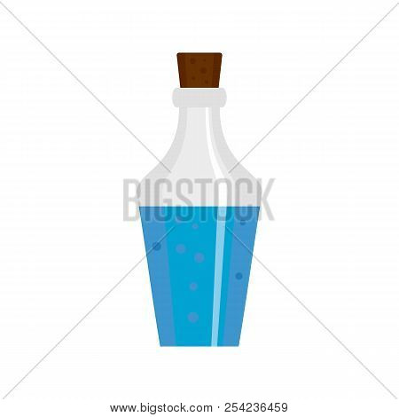 Potion Bottle Icon. Flat Illustration Of Potion Bottle Icon For Web Isolated On White