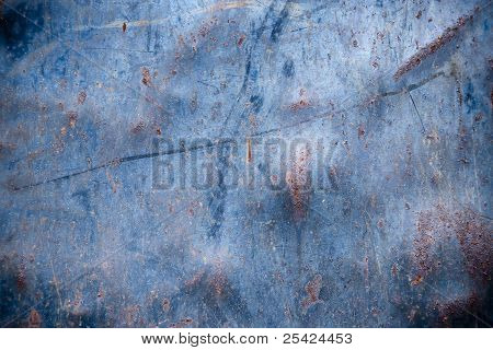Grunge textury modrý Rust