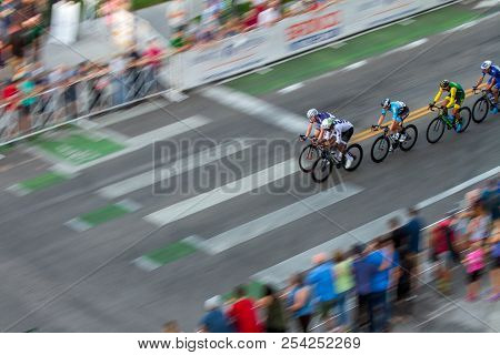 Riders Being Watched By The Fans