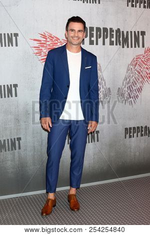 LOS ANGELES - AUG 17:  Juan Pablo Raba at the Photo Call For STX Films' 